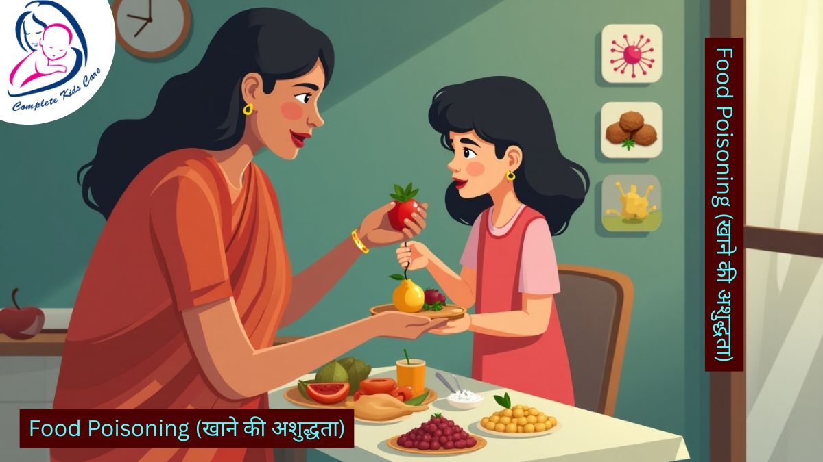 Food Poisoning (खाने की अशुद्धता) - 2026 की गर्मियों में बच्चों में होने वाली आम बीमारियाँ