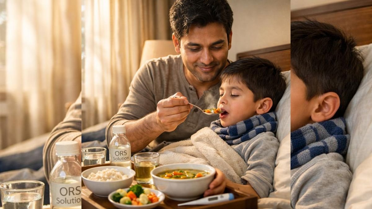 बीमार बच्चे को क्या खिलाएं टाइफाइड
