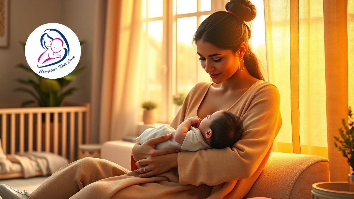 नवजात शिशु को Kiss - 6 महीने तक केवल मां का दूध
