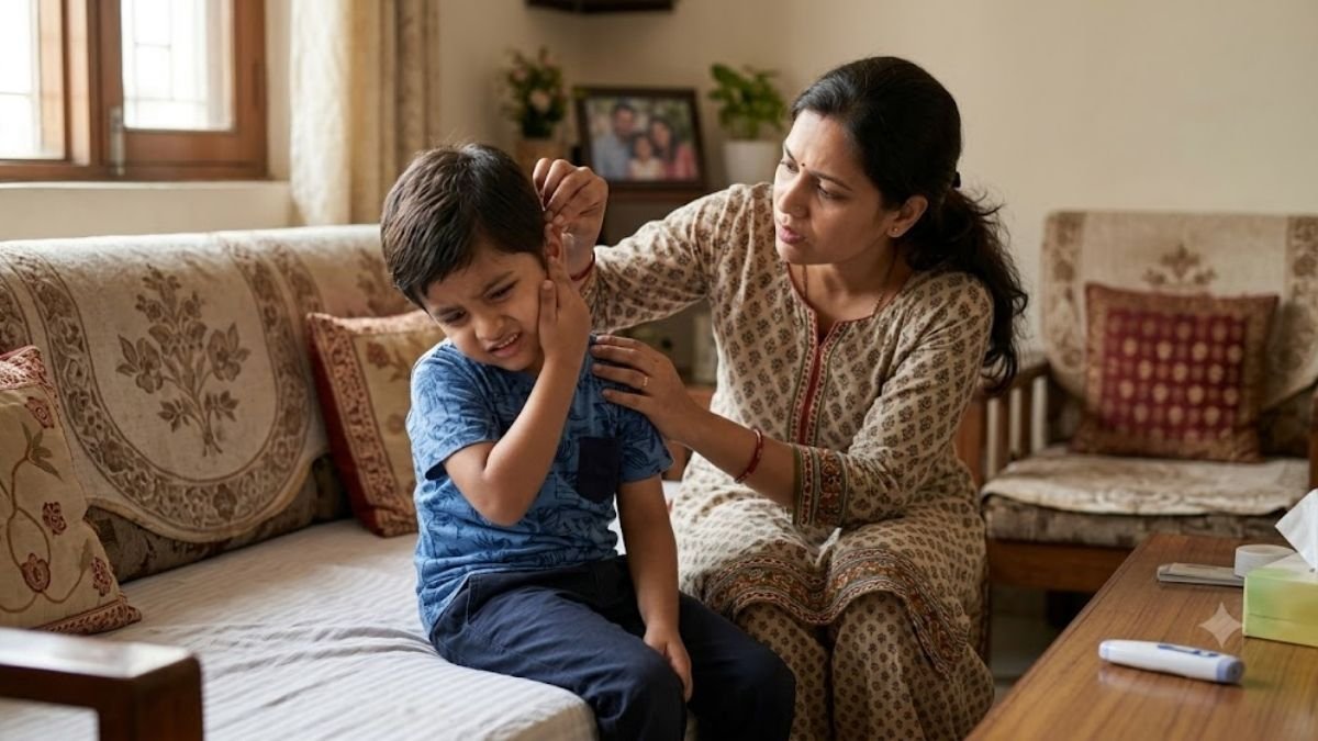 बच्चों में कान का इन्फेक्शन