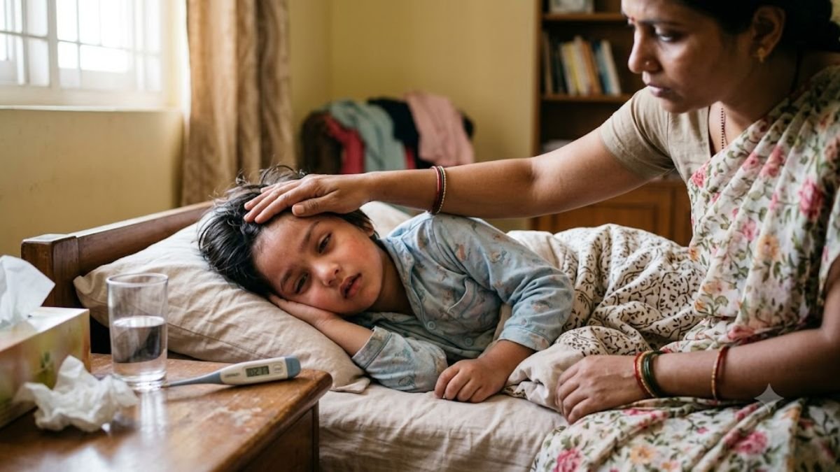 बच्चों में वायरल बुखार कितने समय तक रहता है