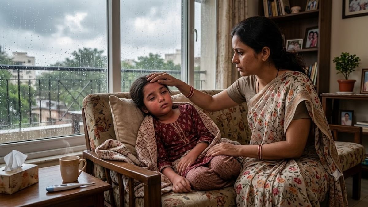 बच्चों में वायरल बुखार कैसे फैलता है