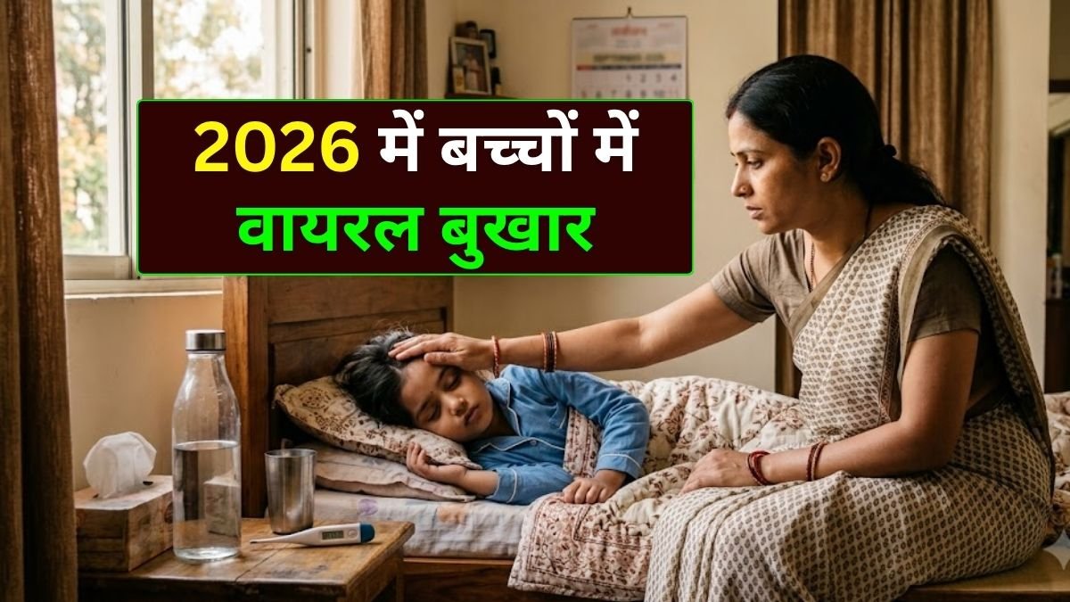 बच्चों में वायरल बुखार लक्षण, कारण, और बचाव के उपाय